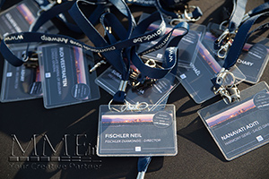 event laminate passes for corporate event
