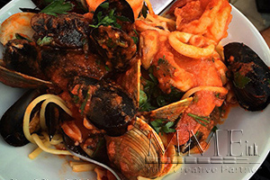 futte di mare plated dinner